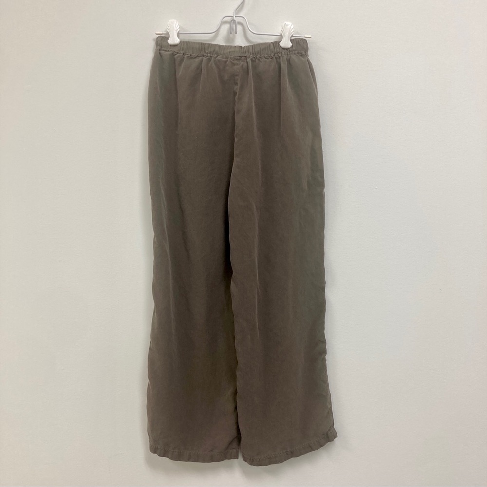 Eileen Fisher silk/cotton slacks